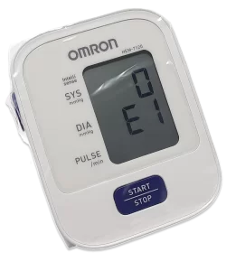 Omron BP-5-Monitoring Device HEM inflating error-1