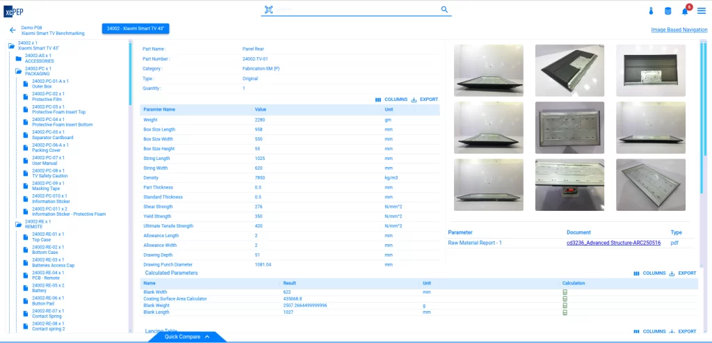Smart TV-20-xcPEP BOM View