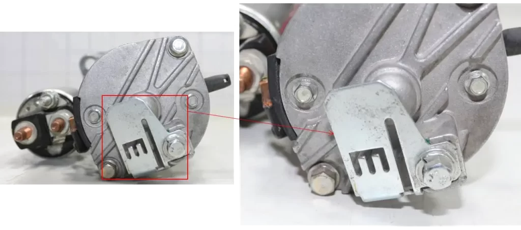 Starter-Motor Lock Clamp