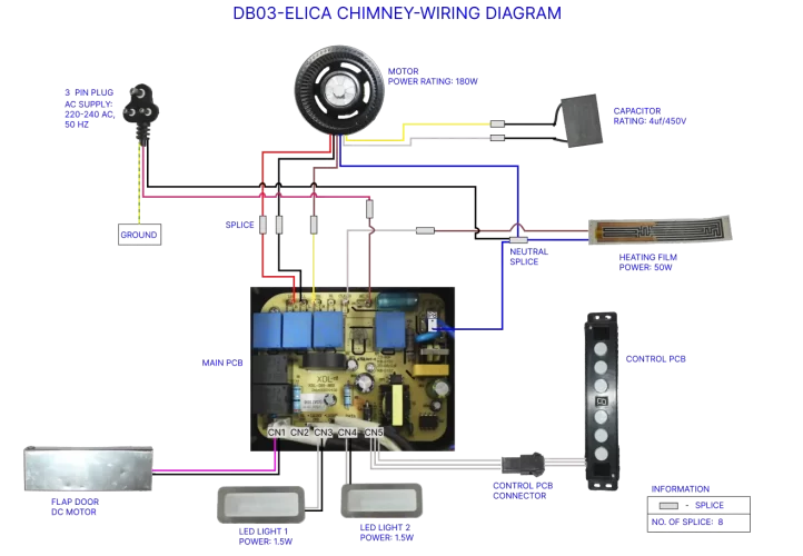 Elica-16-Wiring Diagram