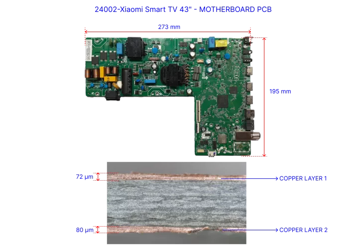 Smart TV-22-Motherboard PCB Teardown