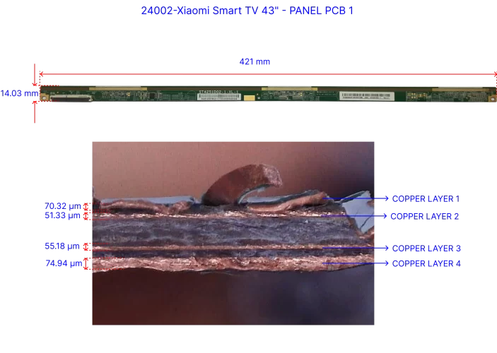 Smart TV-23-Panel PCB-1 Teardown
