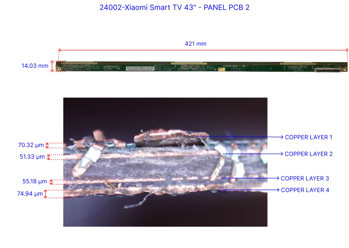 Smart TV-24-Panel PCB-2 Teardown