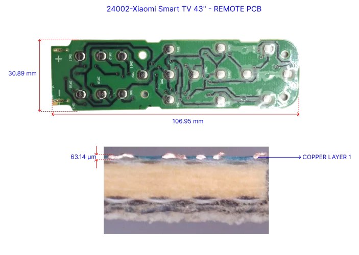 Smart TV-27-Remote PCB Teardown